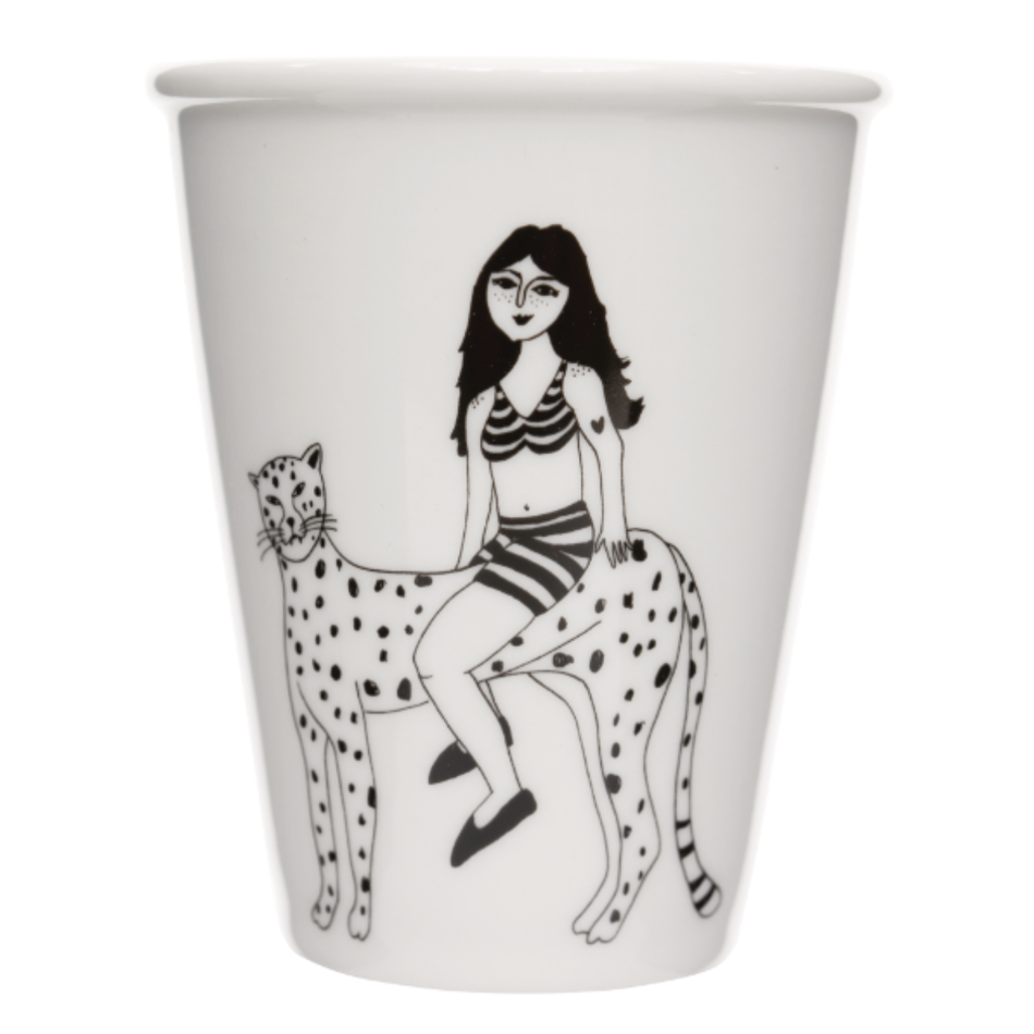 cup jaguar girl