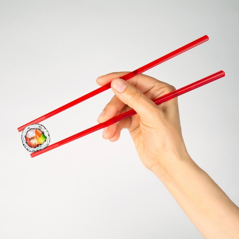 Rainbow chopsticks