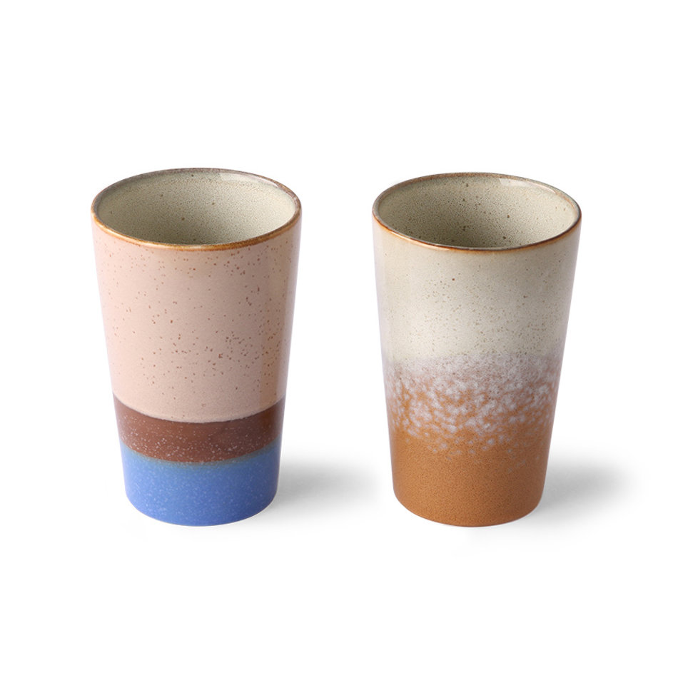 ceramic tea mugs set of 2 ACE6972