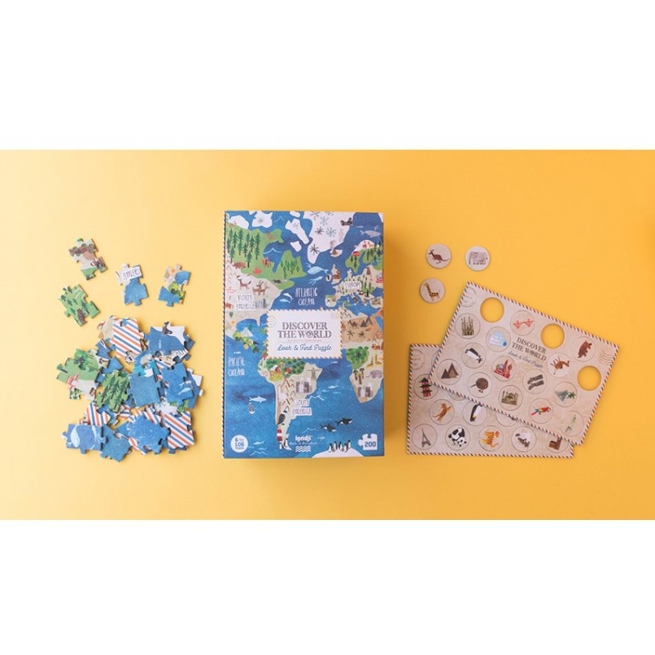 puzzle discover the world