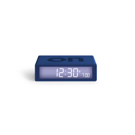 Flip + alarm clock dark blue