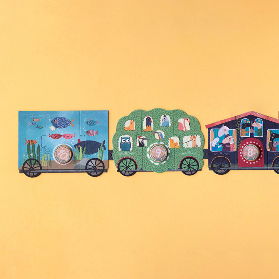 puzzle my little train