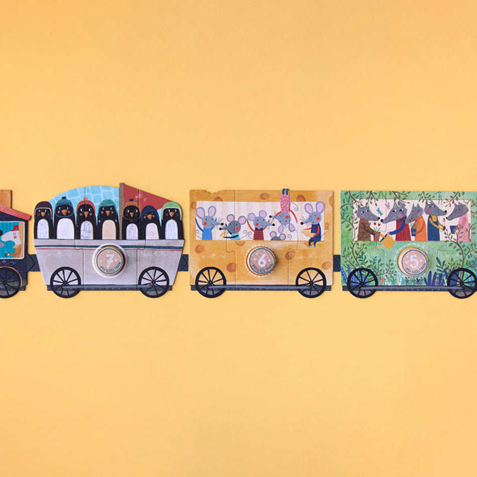 puzzle my little train