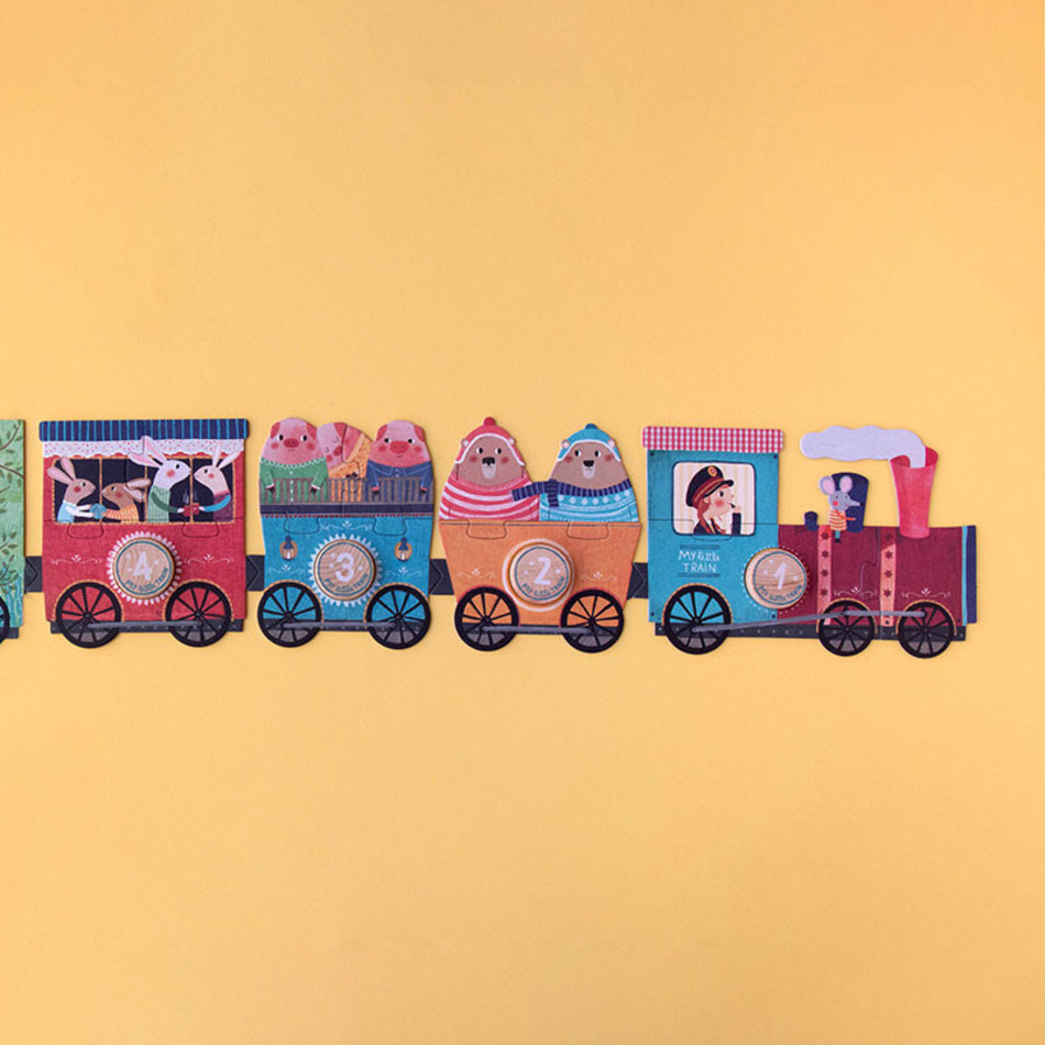 puzzle my little train