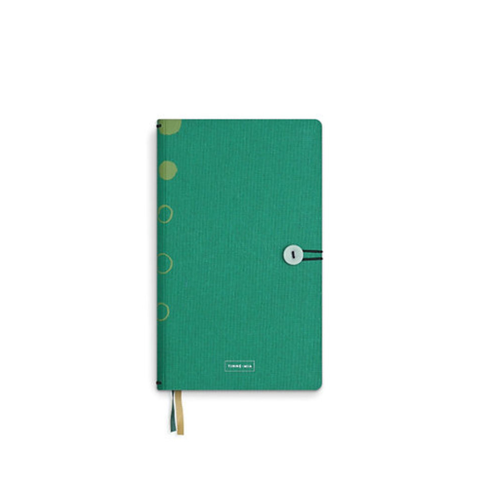 notebook linen emerald