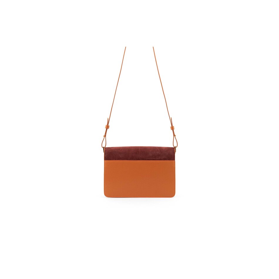 1401003  satchel brown/blue/rouge