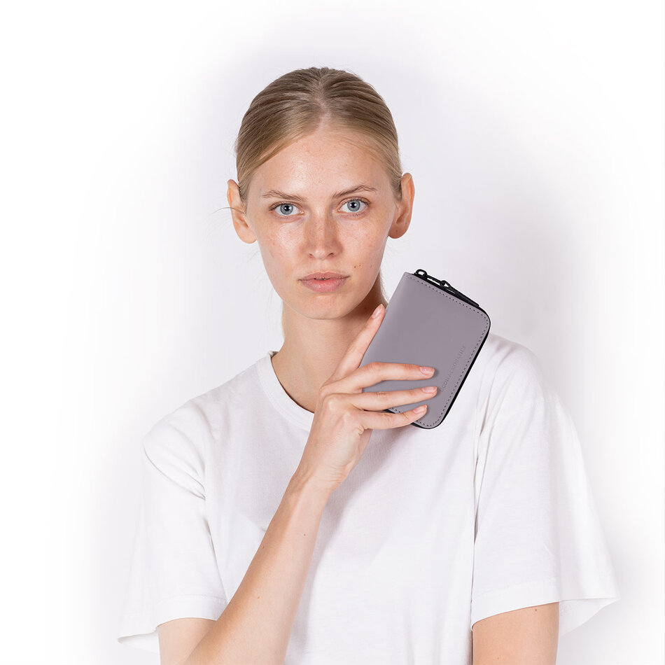 denar wallet dusty lilac