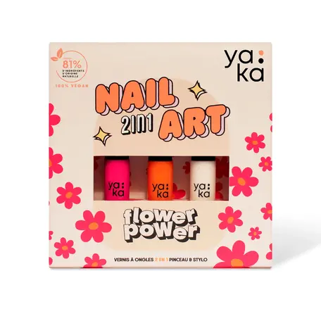 Yaka nailart flower