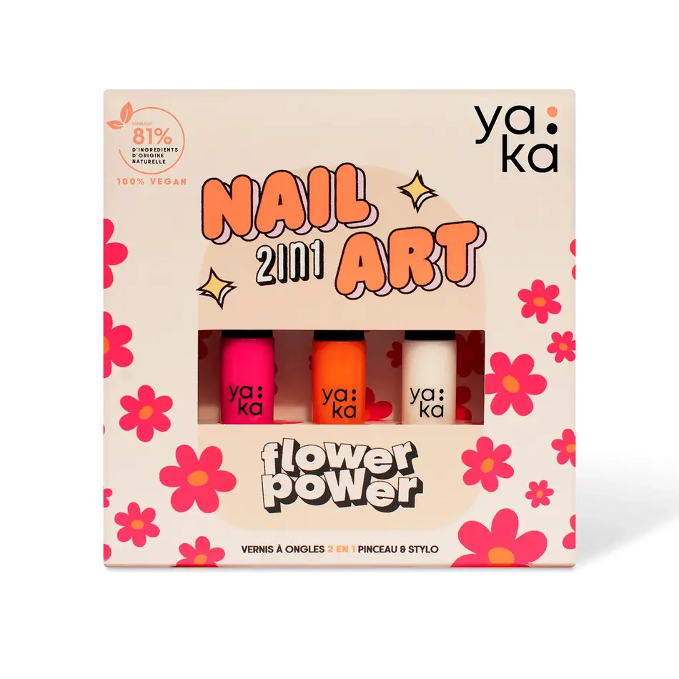 Yaka nailart flower