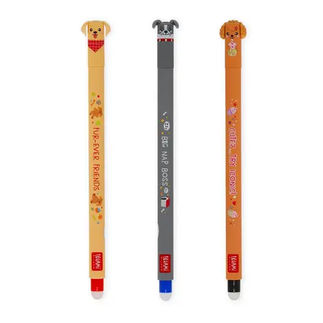 legami erasable pens LIMITED EDITION SET FUR-EVER FRIENDS