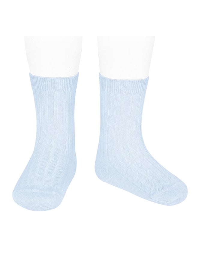 CONDOR - Korte Sokken - Baby Blauw (410)