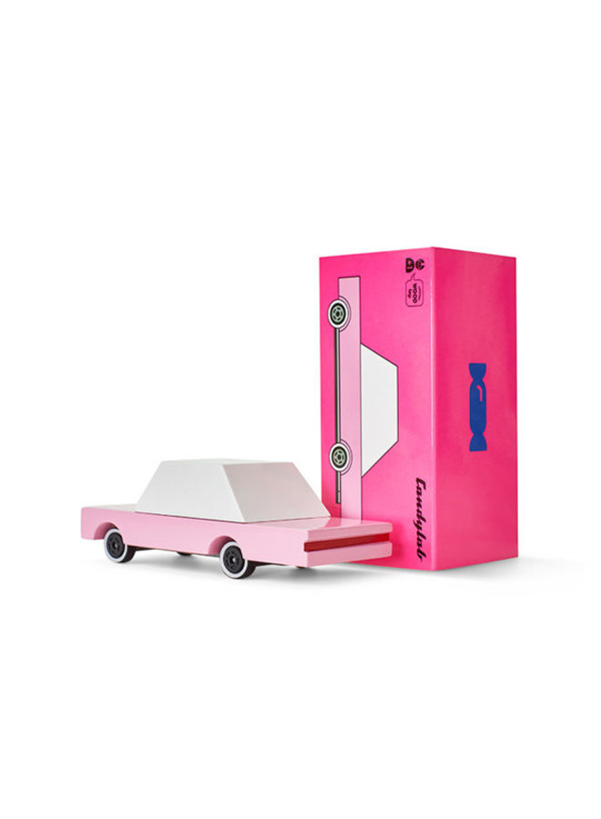 CANDYLAB - Houten Auto - Candycar Pink 3+