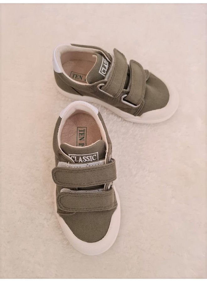 10IS - Velcro schoenen - Olive