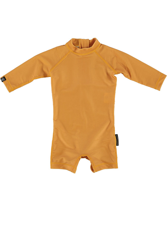 BEACH&BANDITS - UV Protect Baby Suit - Golden Ribbed