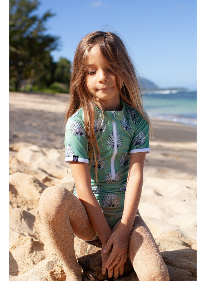 BEACH&BANDITS - UV Protect Swim Suit  - Let it Leaf
