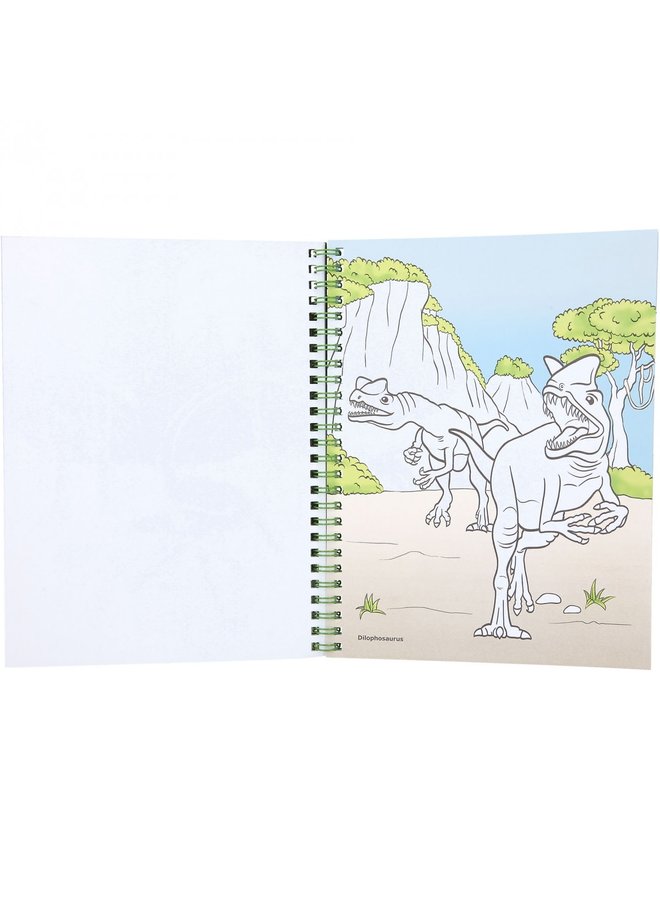 DEPESCHE - Kleurboek - Dino World incl potloden 5+