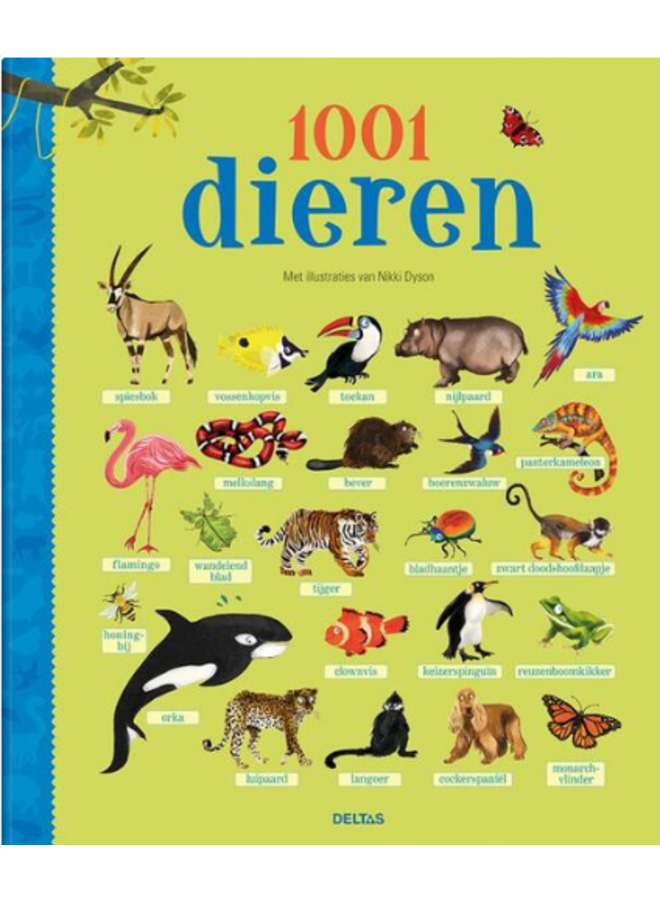 DELTAS - Kijk - en leerboek - 1001 dieren