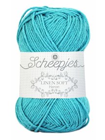Scheepjes Linen Soft - 614 - tuquoise