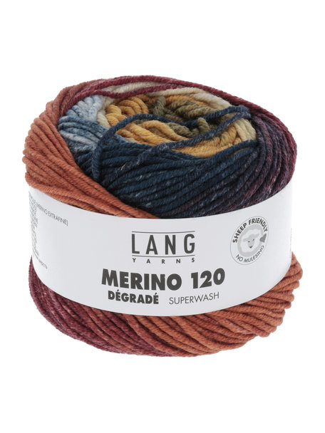 Lang Yarns Merino 120 Degrade - 0009