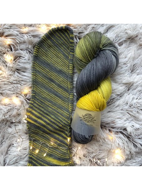 Mina Dyeworks Sock of the Month Club 2022 - 02