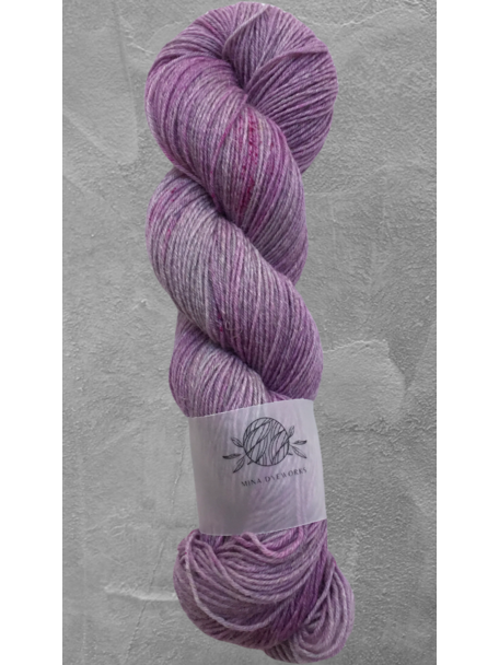 Mina Dyeworks Sock Hemp - Wisteria Rosea