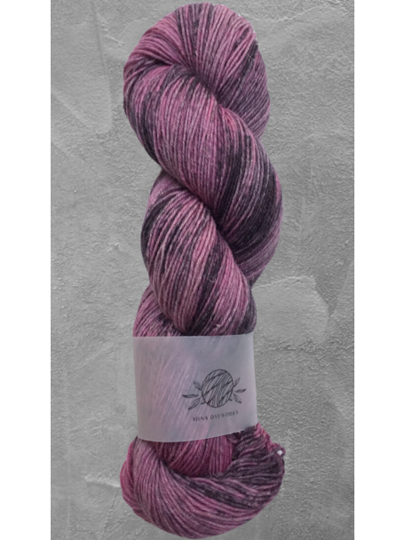 Mina Dyeworks Sock Hemp - "helonias bullata"