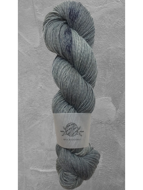 Mina Dyeworks Sock Hemp - Denim Dreams