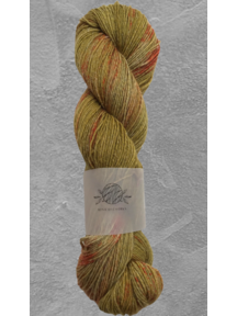 Mina Dyeworks Sock Hemp - "Of Wheat and Poppies"