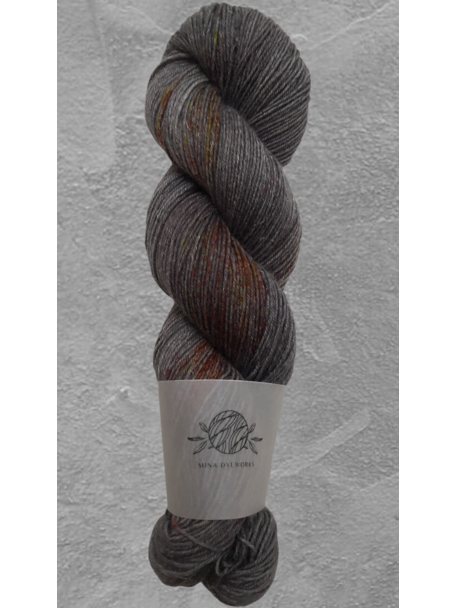 Mina Dyeworks Sock Hemp - "Surtur"