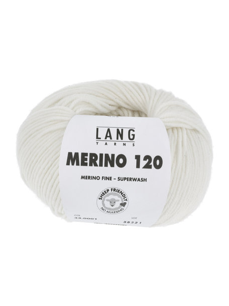 Lang Yarns Merino 120 - 0001