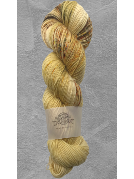 Mina Dyeworks Copy of Socksanity - 100gram=420m 75% wol 25% nylon - ''Chronos”