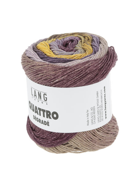 Lang Yarns Quattro Degrade - 0001 - discontinued
