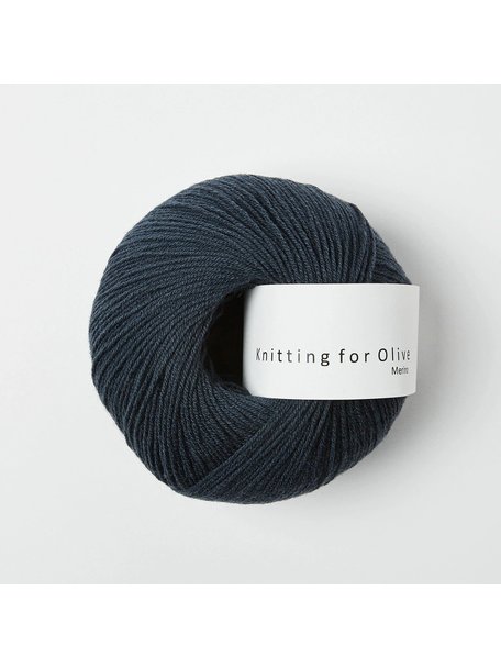 Knitting for Olive Knitting for Olive - Merino - Deep Petroleum Blue