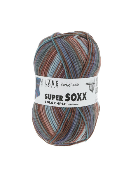 Lang Yarns Super Soxx Color - Swiss Lakes