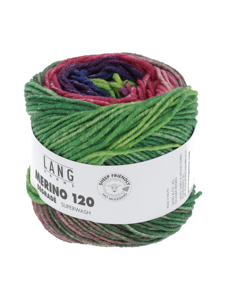 Lang Yarns Merino 120 Degrade - 0008