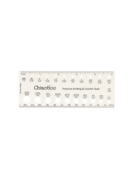 ChiaoGoo ChiaoGoo Needle gauge