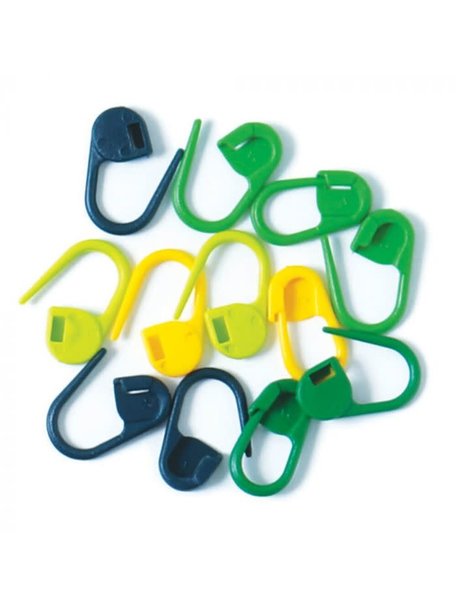 KnitPro KnitPro steken markeerders groen geel blauw 30 stuks