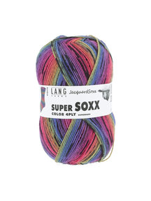 Lang Yarns Super Soxx Color - 0302 - Rainbow