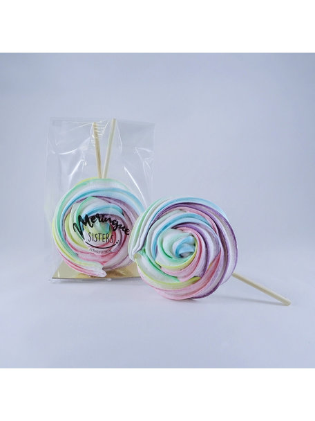 Meringue Sisters Rainbow Lolly