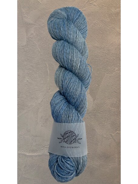 Mina Dyeworks Copy of Sock Hemp - "SH045" - 67% wool 23% biodeg.polyamid 10% hemp100g - 420m