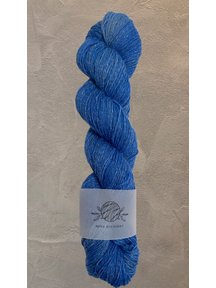 Mina Dyeworks Copy of Sock Hemp - "Medusa" - 67% wool 23% biodeg.polyamid 10% hemp100g - 420m