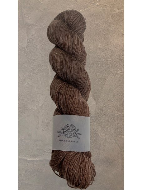 Mina Dyeworks Sock Hemp - "SH054" - 67% wool 23% biodeg.polyamid 10% hemp100g - 420m