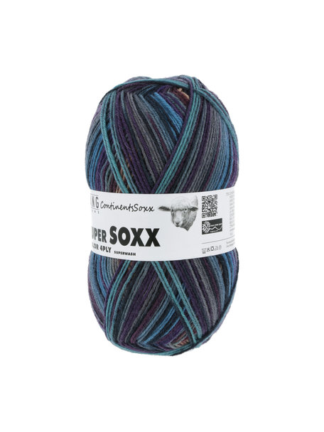 Lang Yarns Super Soxx Color - Continents Soxx