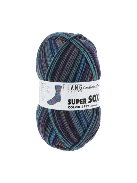 Lang Yarns Super Soxx Color - Continents Soxx