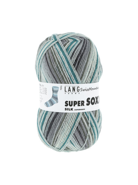 Lang Yarns Super Soxx Silk - Swiss Mountains