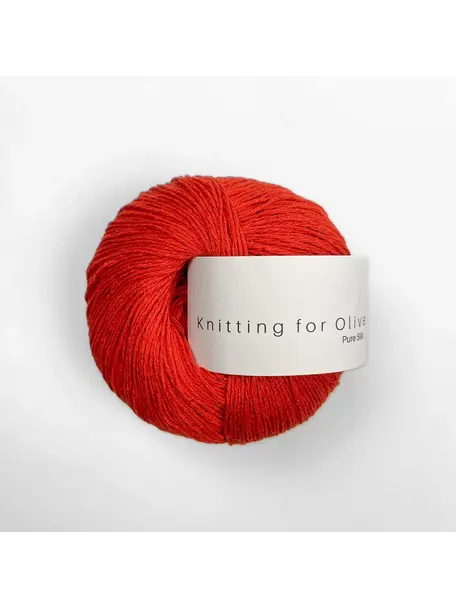 Knitting for Olive Knitting for Olive - Pure Silk - Blood Orange