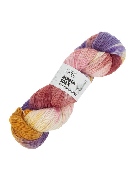 Lang Yarns Alpaca Soxx 4-ply Handdyed - 0001