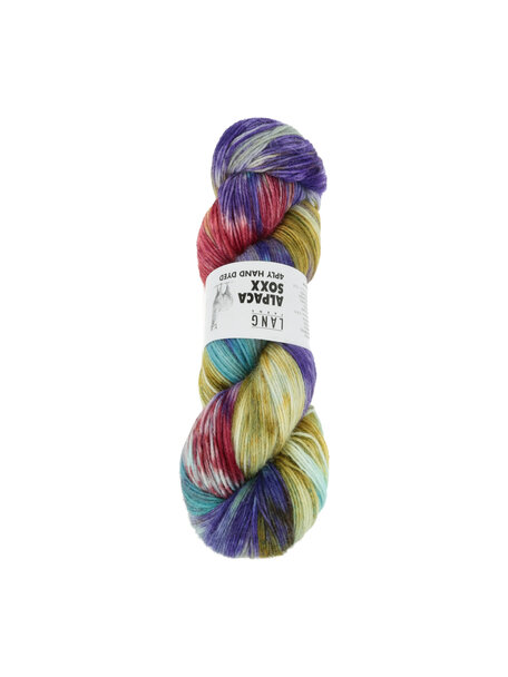 Lang Yarns Alpaca Soxx 4-ply Handdyed - 0004