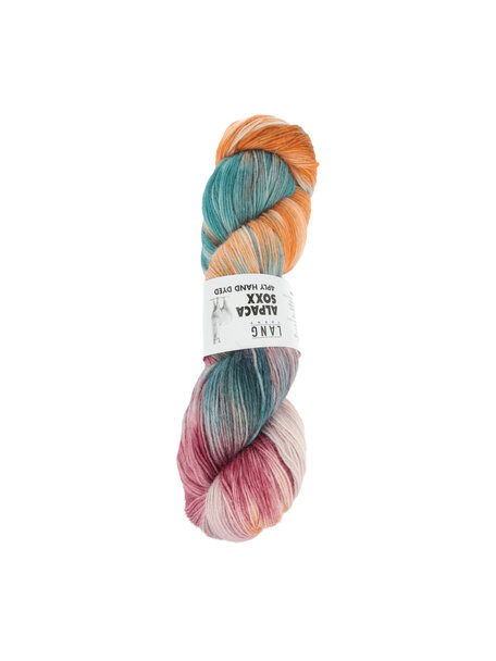 Lang Yarns Alpaca Soxx 4-ply Handdyed - 0006