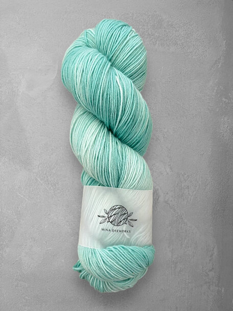 Mina Dyeworks Sock  - ''Diamond Armor'' 425m - 100g - 80%merino - 20% polyamide